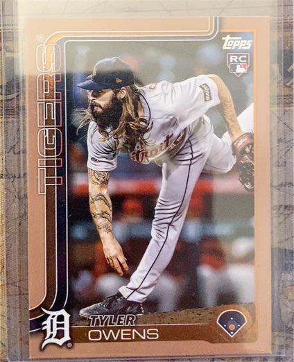 2025 Topps Update #US247 Tyler Owens — front