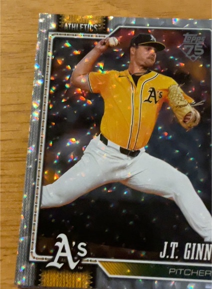2026 Topps Series 1 #153 J.T. Ginn — front