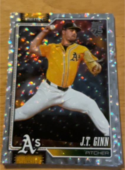 2026 Topps Series 1 #153 J.T. Ginn — front
