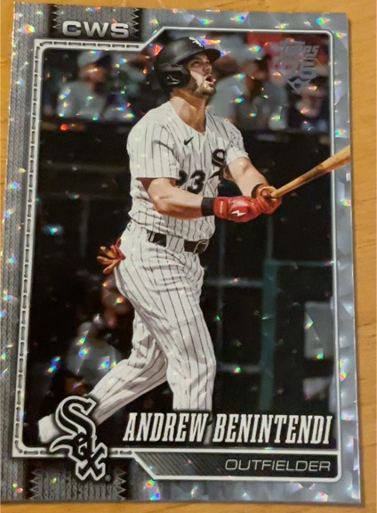 2026 Topps Series One #345 Andrew Benintendi — front