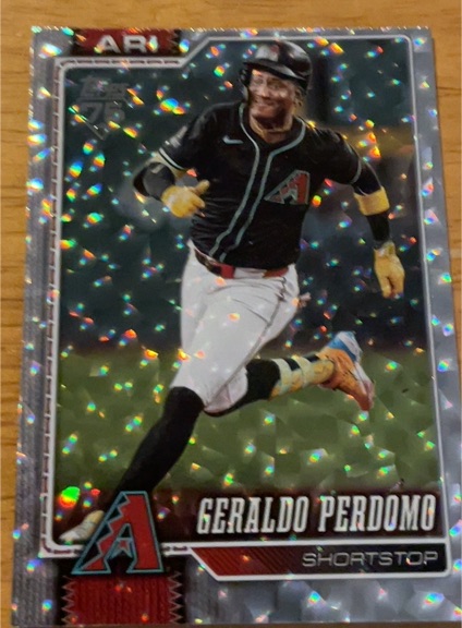 2026 Topps Series 1 #257 Geraldo Perdomo — front