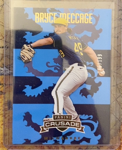 2025 Panini Crusade #54 Bryce Meccage — front