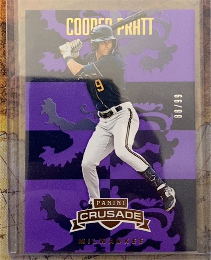 2025 Panini Crusade #45 Cooper Pratt — front