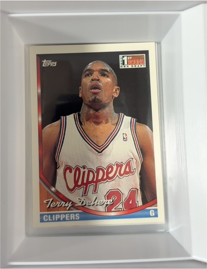 1993-94 Topps #272 Terry Dehere — front