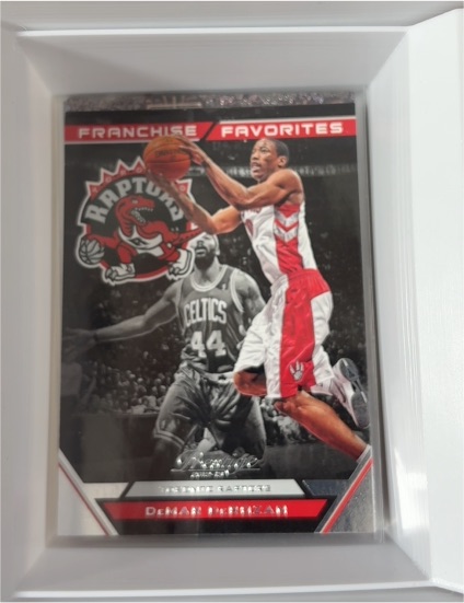2013-14 Panini Prestige Franchise Favorites #28 DeMar DeRozan — front