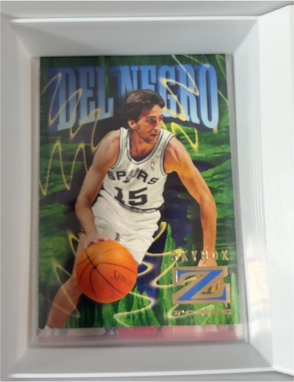1996-97 SkyBox Z-Force #78 Vinny Del Negro — front