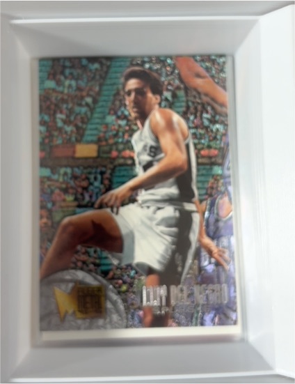 1995-96 Fleer Metal #190 Vinny Del Negro — front