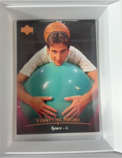 1995-96 Upper Deck #12 Vinny Del Negro — front