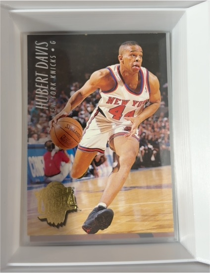 1994-95 Upper Deck #99 Hubert Davis New York Knicks — front