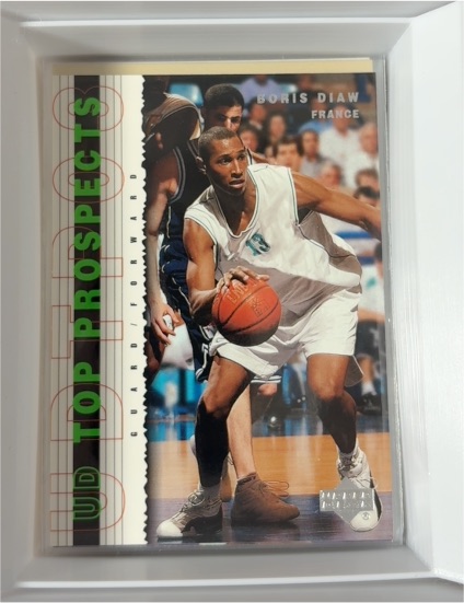 2003-04 Upper Deck Top Prospects #17 Boris Diaw — front
