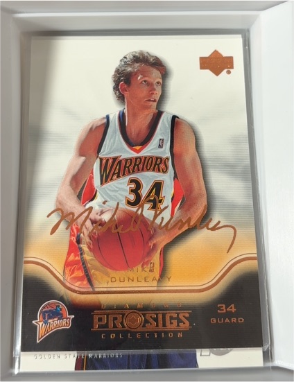 2004 Upper Deck Diamond Prosigs #34 Mike Dunleavy — front