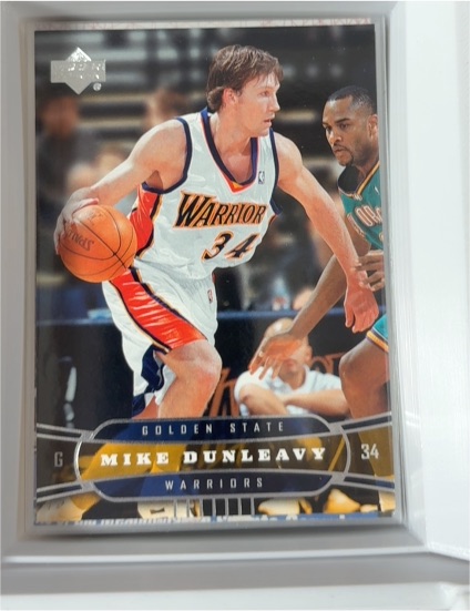 2004-05 Upper Deck #57 Mike Dunleavy Golden State Warriors — front