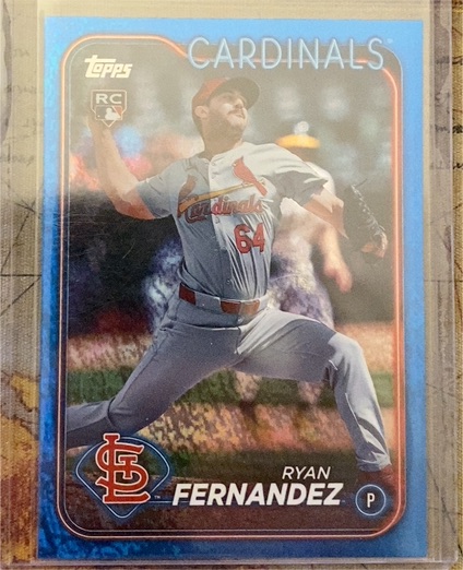 2024 Topps Update #US111 Ryan Fernandez — front
