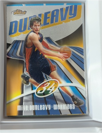 2003-04 Topps Finest #18 Mike Dunleavy Jr. — front