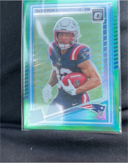 2025 Donruss Optic #248 Treveyon Henderson — front