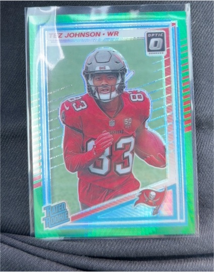 2025 Panini Donruss Optic #231 Tez Johnson — front
