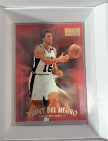 1997-98 SkyBox Premium #3 Vinny Del Negro — front