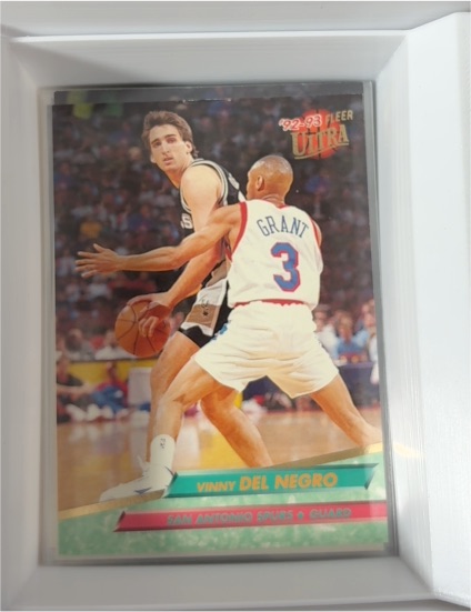 1992-93 Fleer Ultra #354 Vinny Del Negro — front