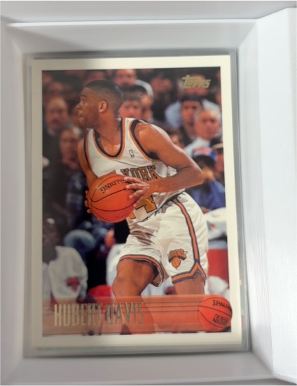 1996-97 Topps #74 Hubert Davis — front