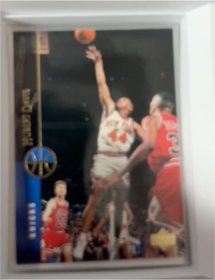 1994-95 Upper Deck #99 Hubert Davis — front