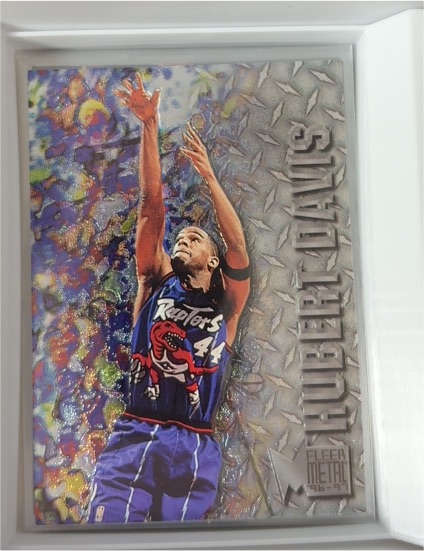 1996-97 Fleer Metal #216 Hubert Davis — front