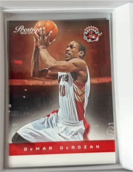 2012-13 Panini Prestige #37 DeMar DeRozan — front