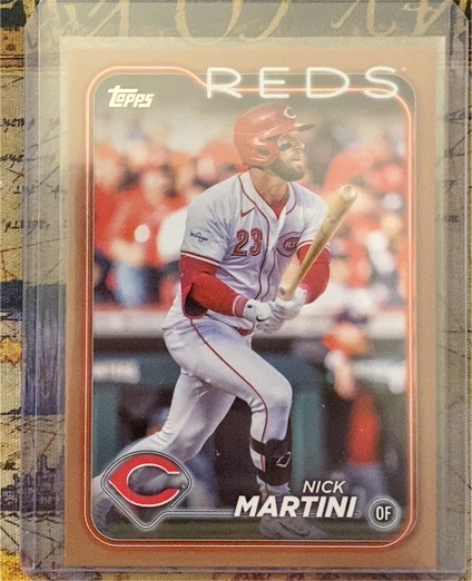 2024 Topps Update #US318 Nick Martini — front