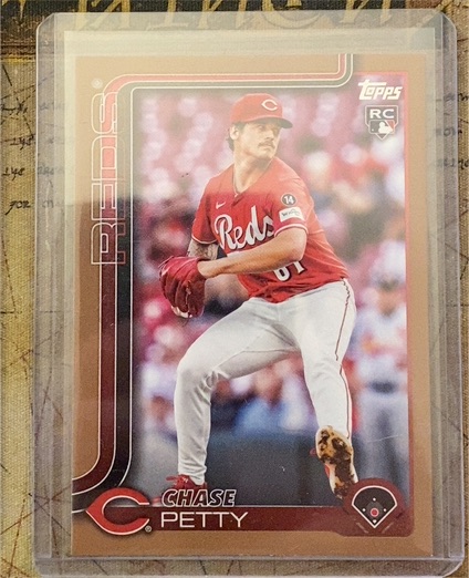 2025 Topps Update Series #US275 Chase Petty — front