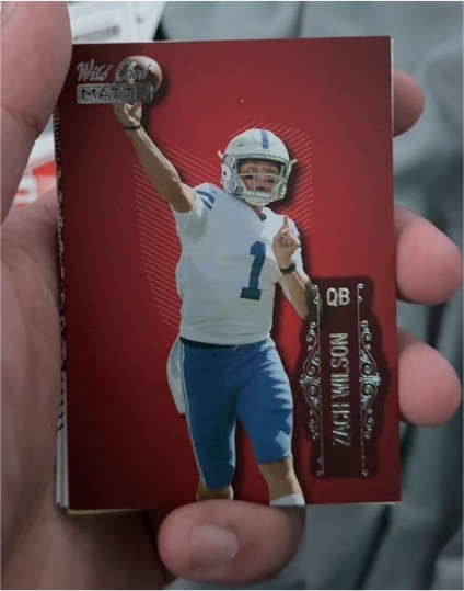 2021 Wild Card Matte #LBC-2 Zach Wilson — front