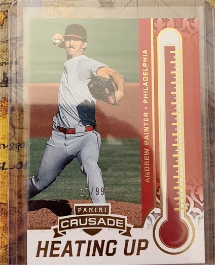 2025 Panini Crusade #5 Andrew Painter Heating Up — front