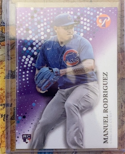 2022 Topps Pristine #91 Manuel Rodriguez — front