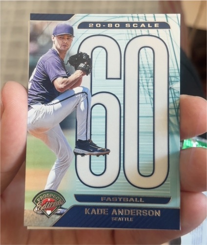 2025 Panini Prospect Edition 20-80 Scale #5 Kade Anderson — front