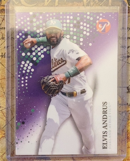 2022 Topps Pristine #121 Elvis Andrus — front