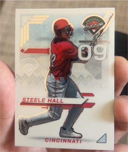 2025 Panini Prospect Edition #185 Steele Hall — front