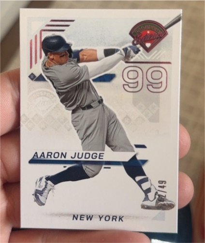 2025 Panini Prospect Edition #162 Aaron Judge — front