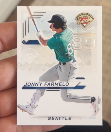 2025 Panini Prospect Edition #189 Jonny Farmelo — front