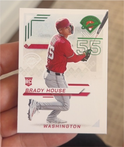 2025 Panini Prospect Edition #124 Brady House — front