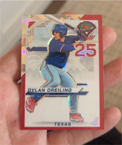 2025 Panini Prospect Edition #25 Dylan Dreiling — front