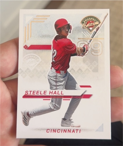 2025 Panini Prospect Edition #185 Steele Hall — front