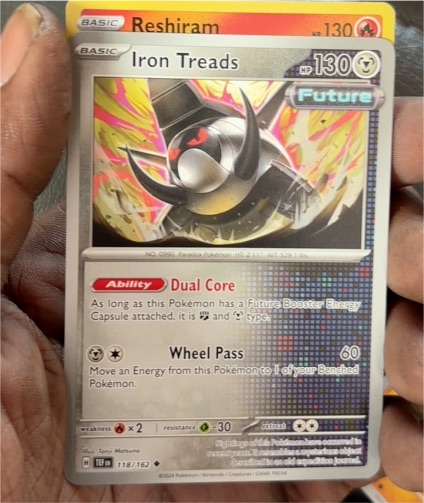 2024 Pokémon SV05: Temporal Forces #118 Iron Treads — front