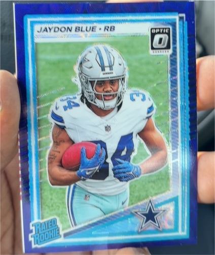 2025 Donruss Optic #242 Jaydon Blue — front