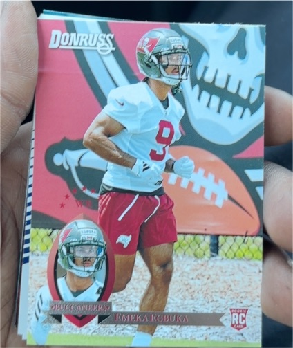 2025 Panini Donruss #34 Emeka Egbuka — front