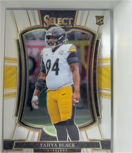 2025 Panini Select #153 Yahya Black — front