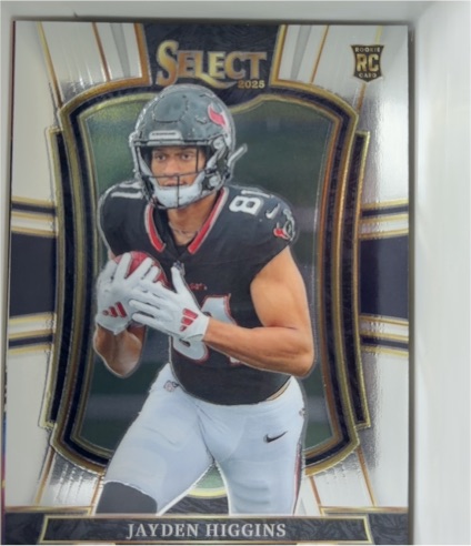 2025 Panini Select #136 Jayden Higgins — front