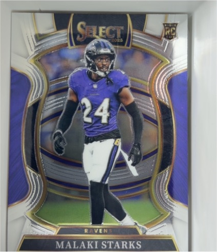 2025 Panini Select #61 Malaki Starks — front