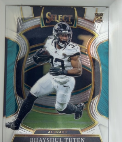 2025 Panini Select #29 Bhayshul Tuten Rookie Concourse — front