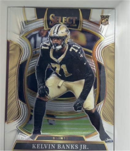 2025 Panini Select #42 Kelvin Banks Jr. — front