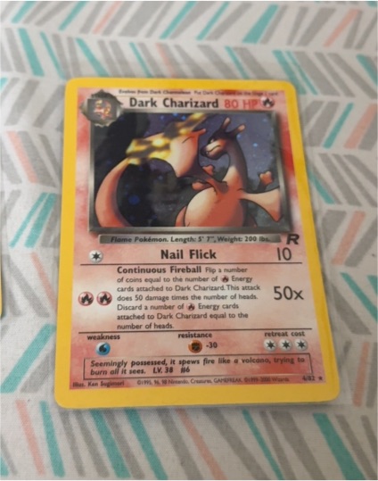1999 Pokémon Dark Charizard #21 — front