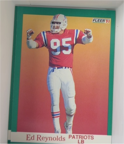 1991 Fleer #143 Ed Reynolds — front