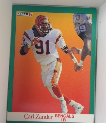 1991 Fleer #29 Carl Zander — front